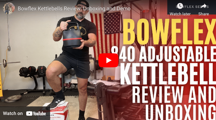 My Bowflex 840 Kettlebell Video Review